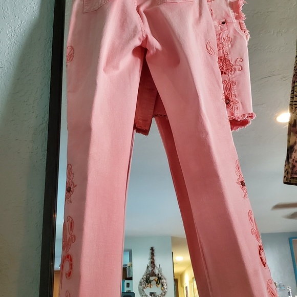 BrazilRoxx Denim Vest & matching pants. - Picture 3 of 8